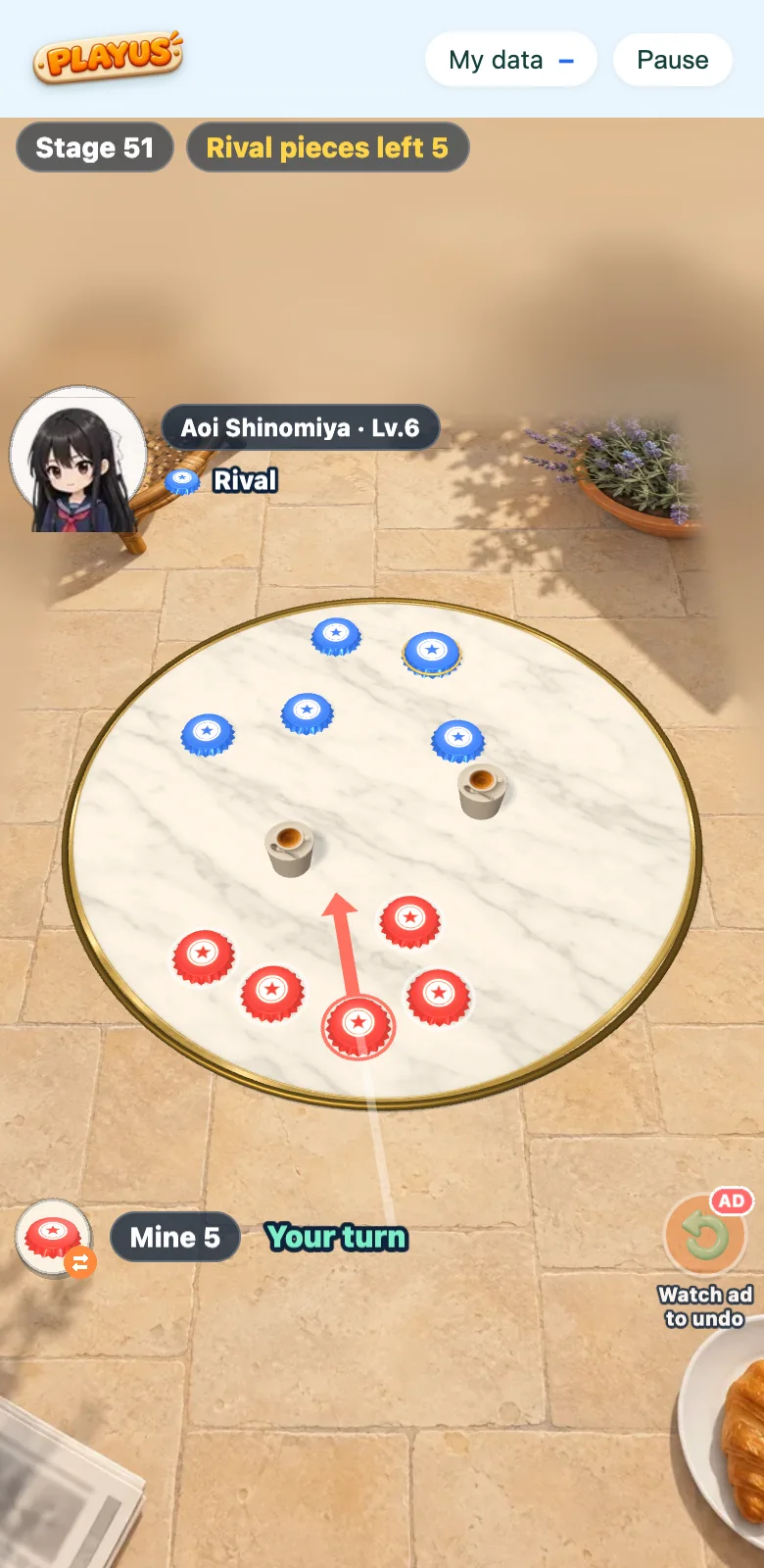弹棋子 截图 2